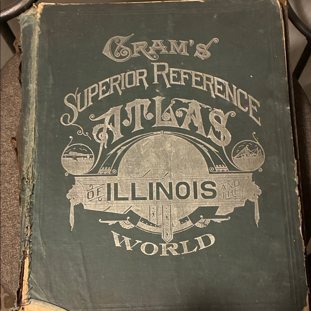 ✴️vtgWorld,USA,States Atlas featuring Illinois